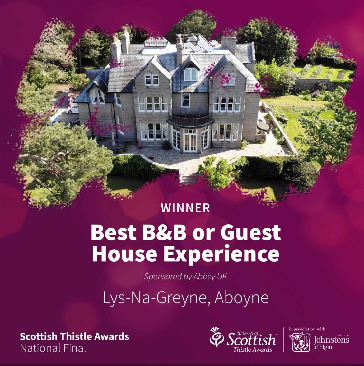 Lys-Na-Greyne Bed and Breakfast Aboyne Eksteriør billede